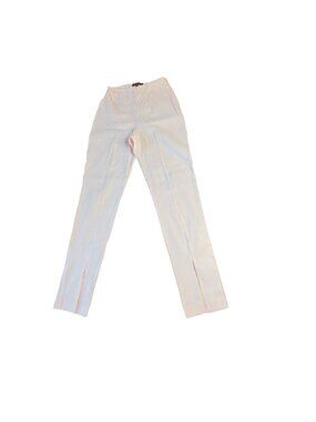 Vesper 247 Pink Pinstripe High Waisted Trousers Pants Y2K Going Out UK 10 US 6